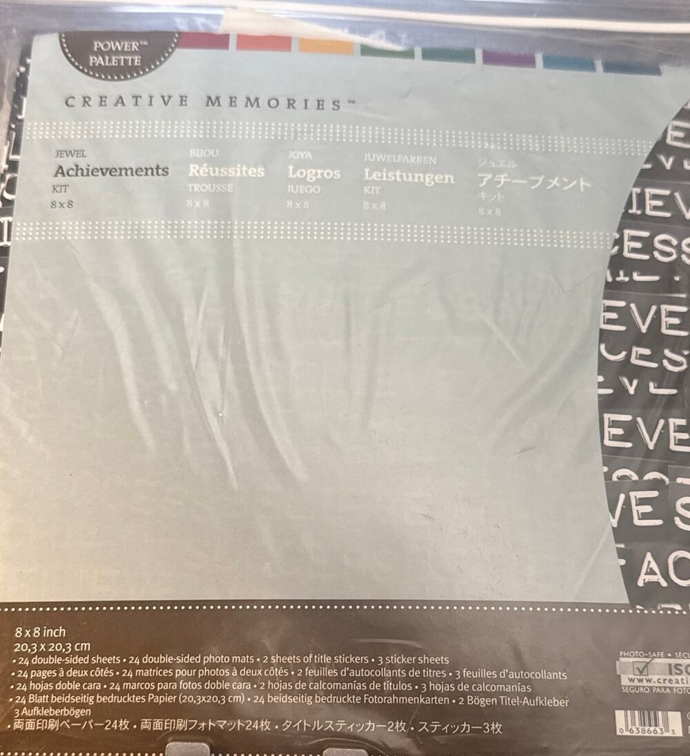 Creative Memories Jewel Achievements Kit 8x8